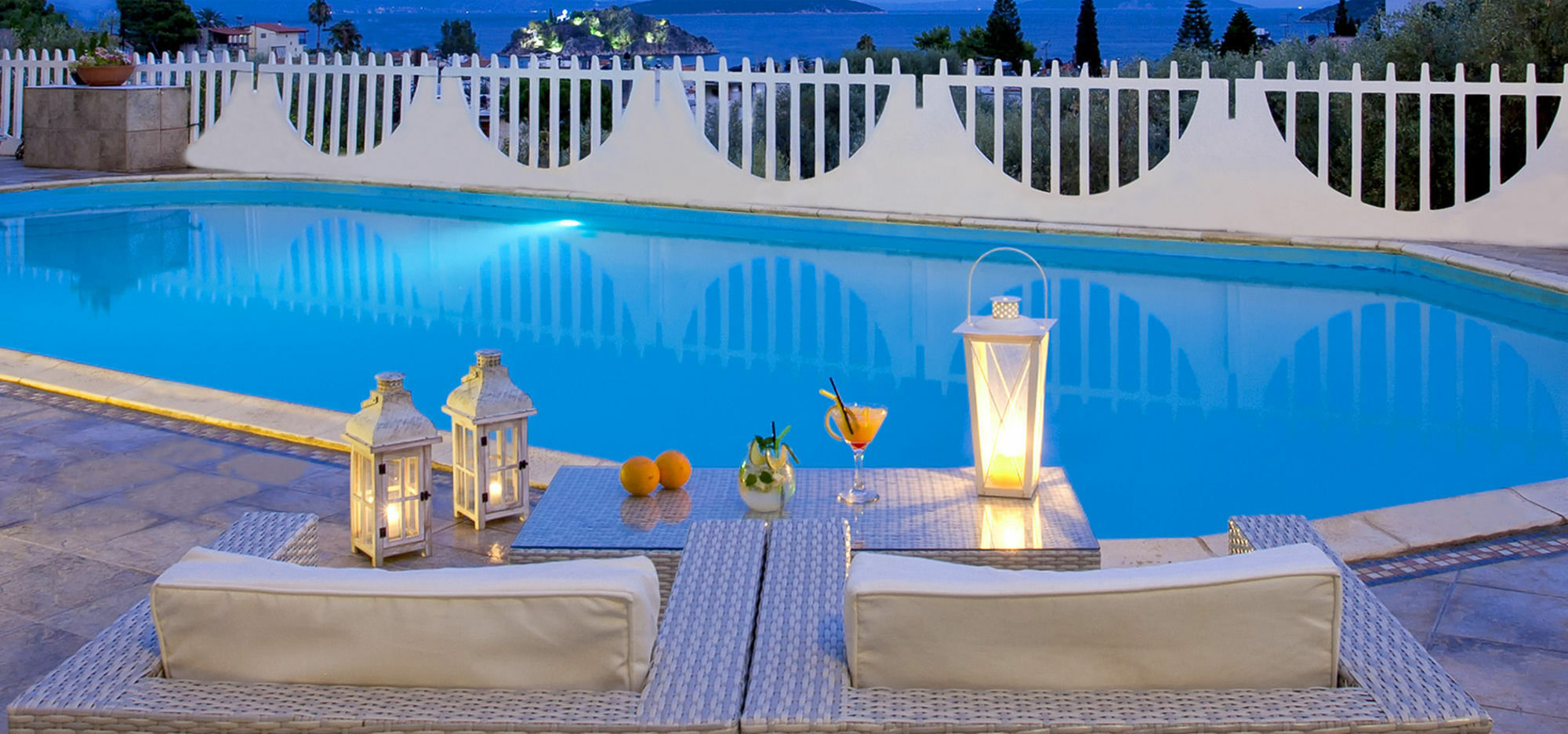 Viaros Hotel Apartments Tolo Bagian luar foto