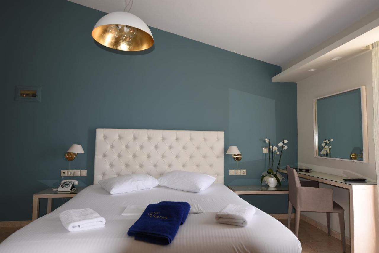 Viaros Hotel Apartments Tolo Bagian luar foto